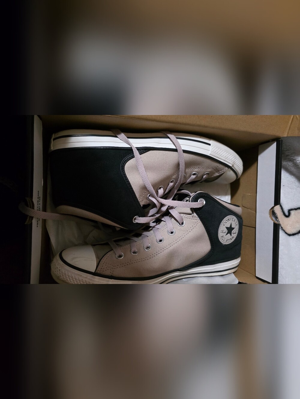 Tan/blk Converse Men's Size 11.5